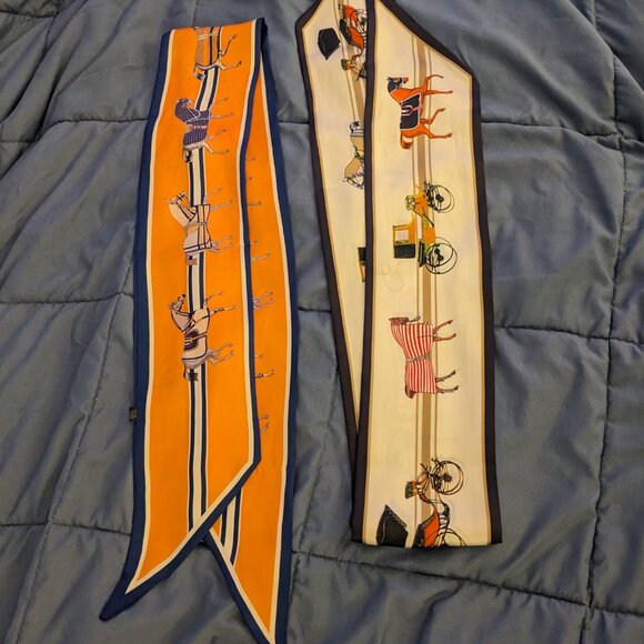 Set of two horse scarves polyester - Picture 10 of 10